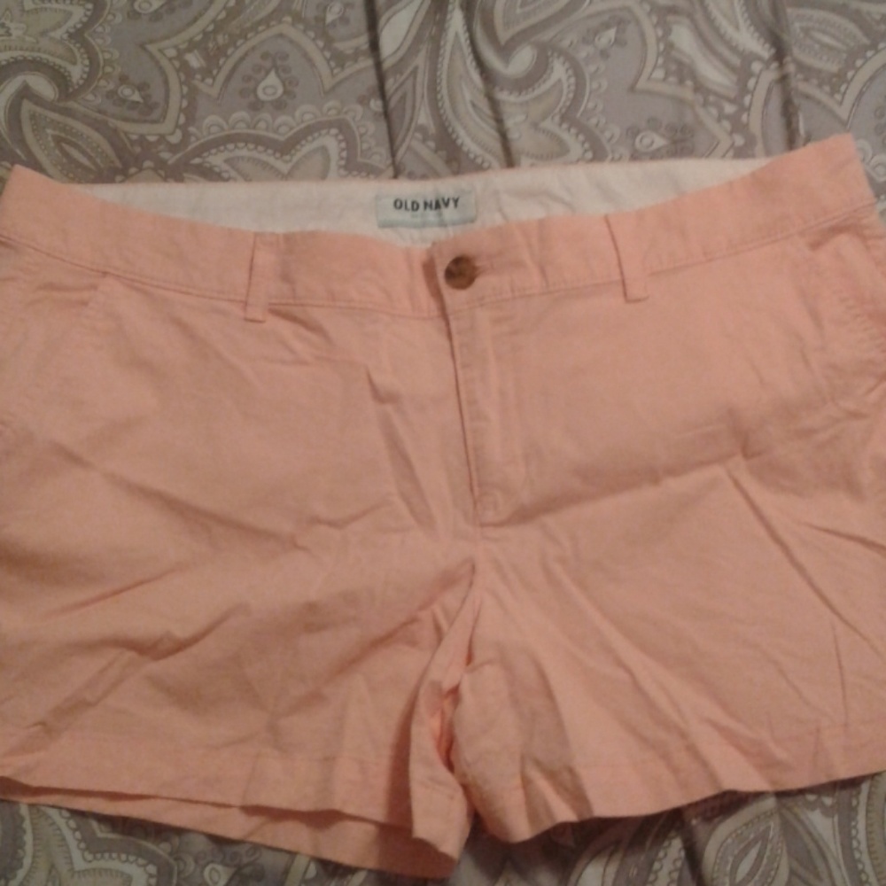 Peach shorts